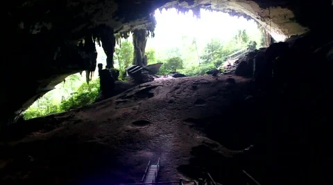 In the cave Stock Footage 781936