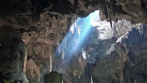 Cave Stock Footage 76881371