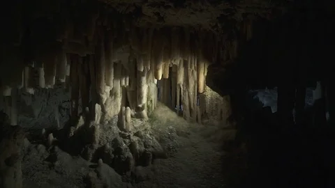 Cave Formation Stock Footage 82049684
