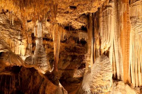 Cave formations Foto stock