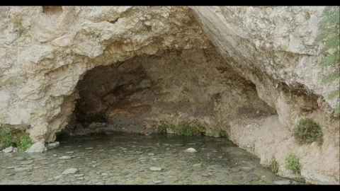 Cave of Gideon (Israel) Stock Footage 270177972