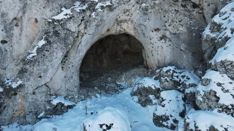 Cave The Hill Stock Footage 169051881