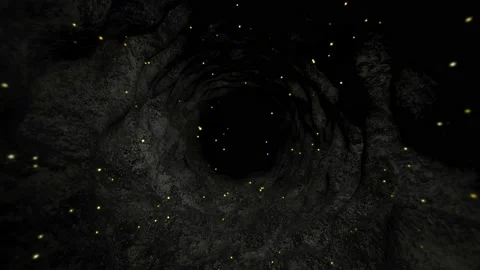 Cave Hole Stock Footage 132416419