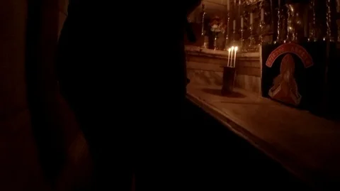 Cave Of The Holy Sepulchre Stock Footage 122708430