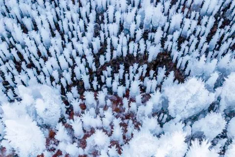 Cave Ice Formations Stock Photos