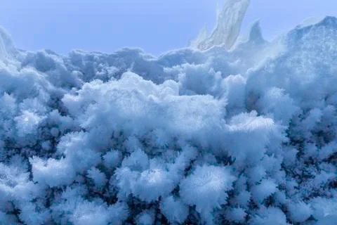 Cave Ice Formations Stock Photos