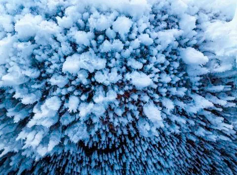 Cave Ice Formations Stock Photos