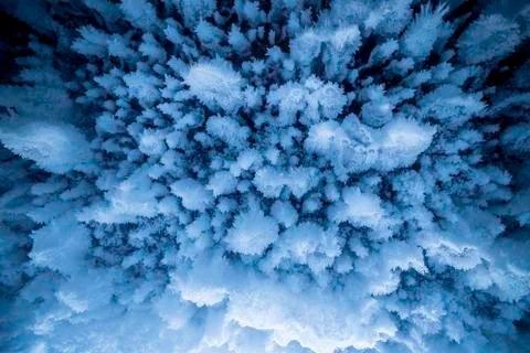 Cave Ice Formations Stock Photos