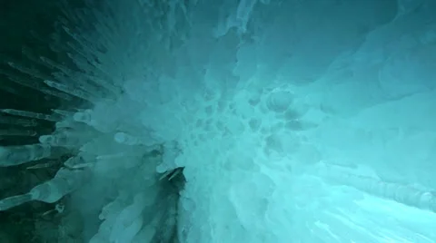 Cave Icicles 動画素材 30443133