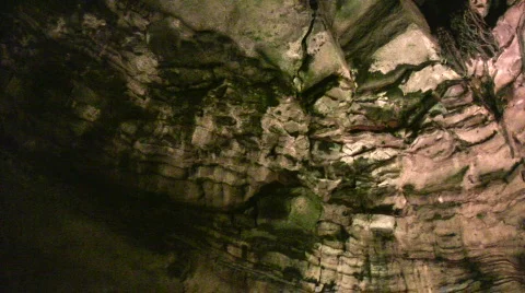 Cave interior at Howe Caverns in upstate NY #10 Видео 459073