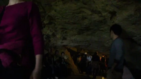 Cave on the island Stock Footage 78171802