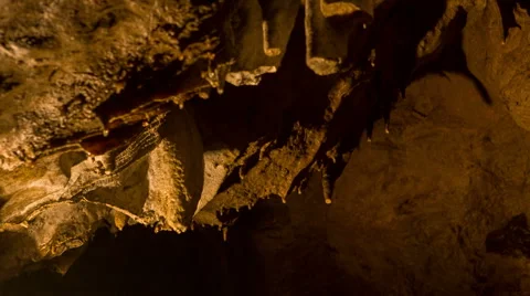 Cave  in light Vídeo Stock 52383937