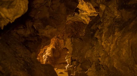 Cave  in light Vídeo Stock 52384002