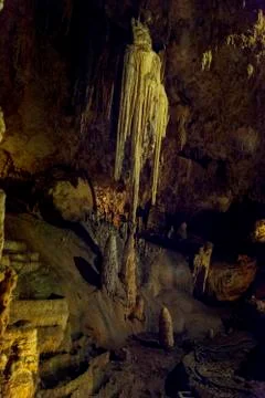 Of the cave of nerja, in malaga Stock Photos