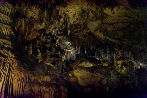 Of the cave of nerja, in malaga Foto stock