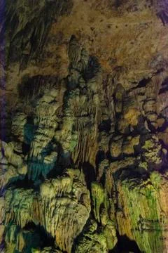 Of the cave of nerja, in malaga Stock Photos