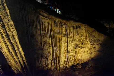 Of the cave of nerja, in malaga Stock Photos
