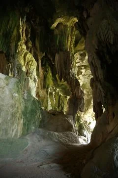 Cave opening Stock Photos