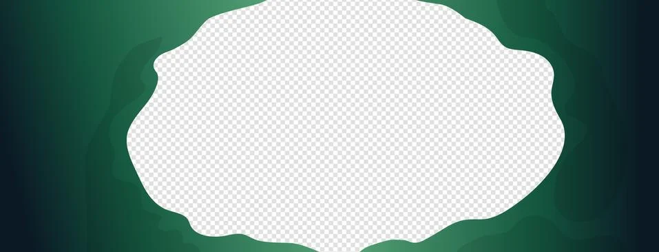 Cave or tunnel vector frame in cartoon style. Cave landscape with place for text Stock Illustration