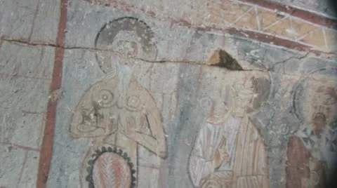 Cave paintings Stock Footage 8984842