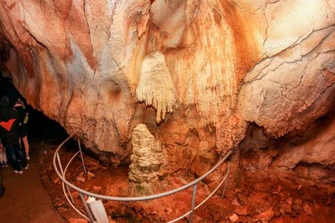 Cave patterns of nature. Foto stock