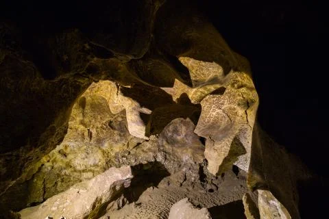 In a cave Stock Photos