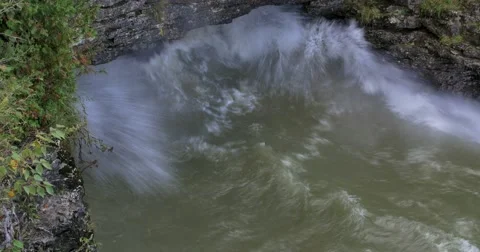 Cave Point County Park, Door County, WI Stock Footage 55808239