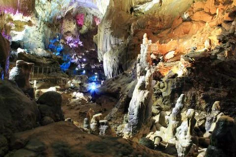 Cave of Prometheus Stock Photos