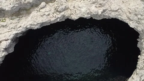 Cave in a reef Video stock 261300244