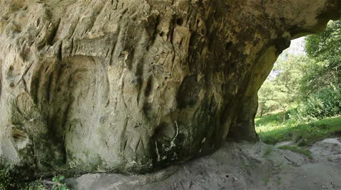 Cave rock Stock Footage 26240061