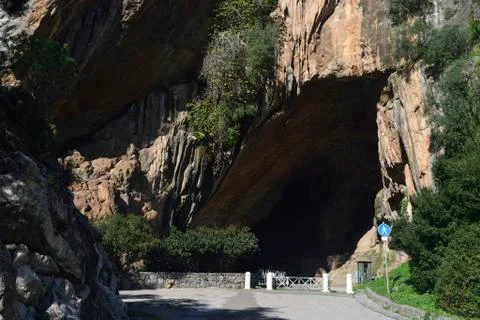 Cave of San Giovanni Stock Photos