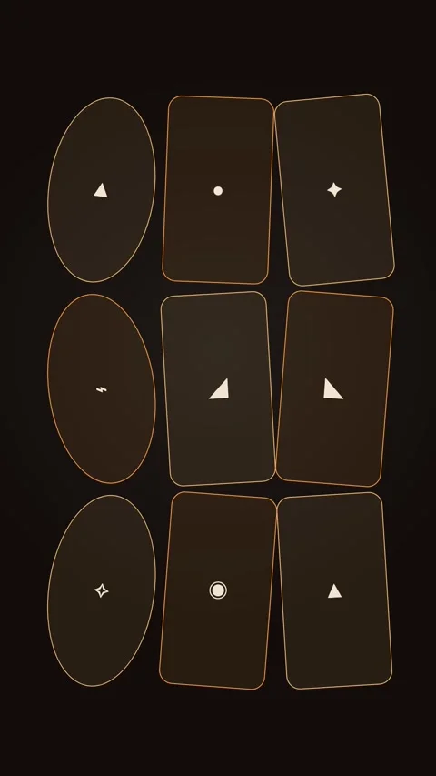 Cave Shadow Storytelling Vertical Motion Graphic Animation Stock Footage 345153377
