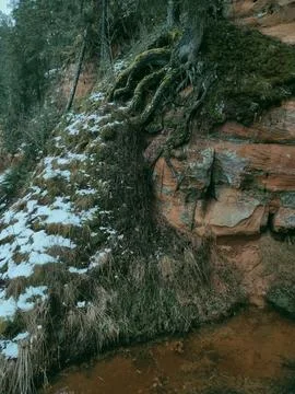 Cave slope Stock Photos
