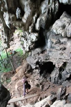 Cave in thailand Stock Photos