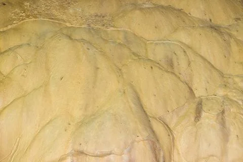 Cave wall inside of Stopica cave, Zlatibor, Serbia, background Stock Photos