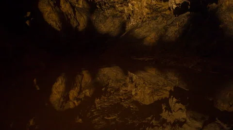 Cave water circles 動画素材 52383217