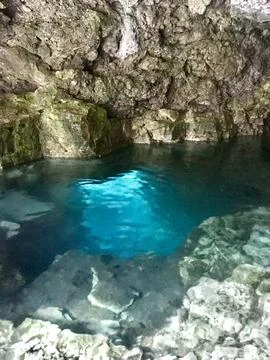 Cave water 写真素材