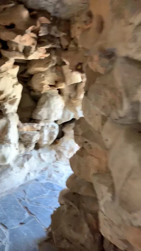 Cave waterfall in Suzhou Stock Footage 342630068