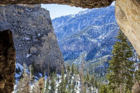 Caved in. Stock Photos