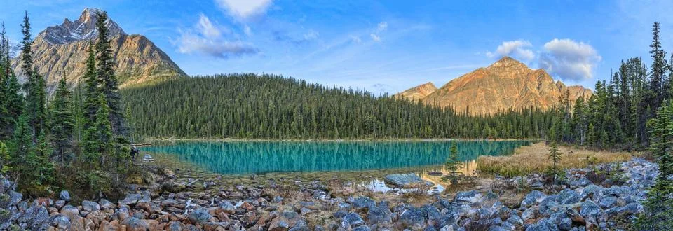 Cavell Edith Lake Stock Photos