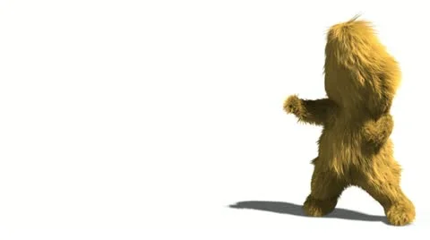 Caveman is the ninja killer Video stock 21893872