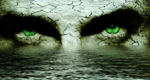 Cavern eyes Stock Photos