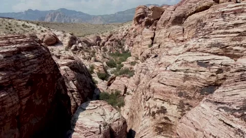 Cavern Formation Fly Through Video stock 196822723