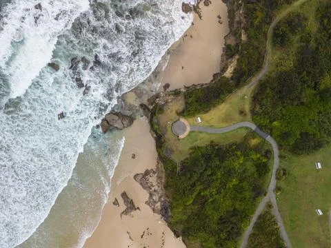 Caves Beach Stock Photos