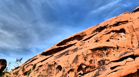 Caves in Red Rocks Video stock 37488720
