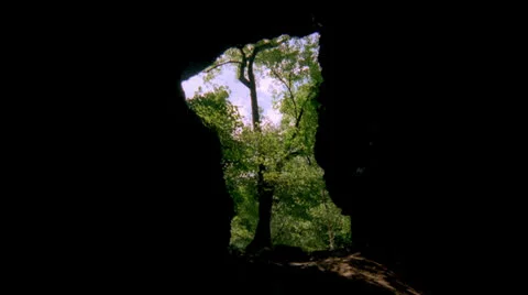 Cave,sunset,sunrise,Time Lapse,ozarks, Stock Footage 26058193