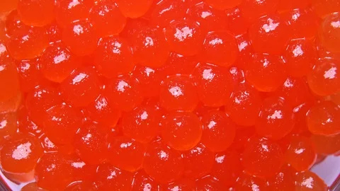 Caviar close-up rotation. caviar background Stock Footage 122171602
