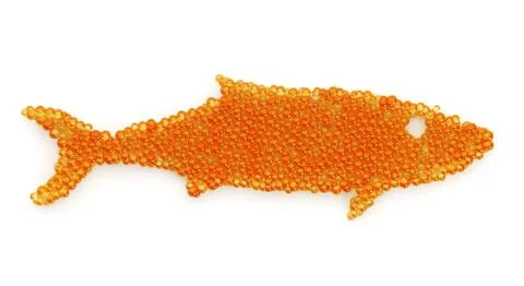 Caviar fish Stock Illustration