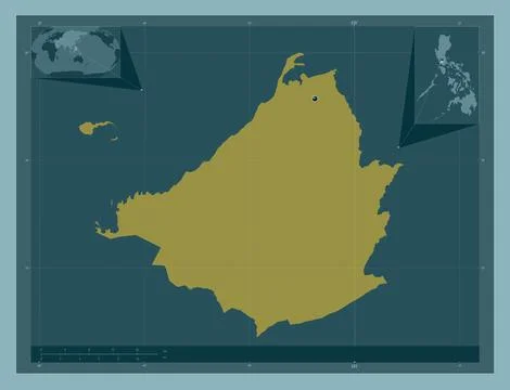 Cavite, Philippines. Solid color shape イラスト素材