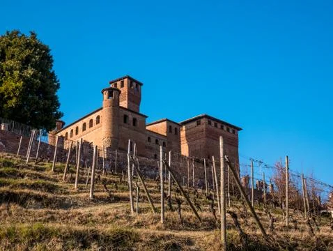 Cavour Castle Stock Photos